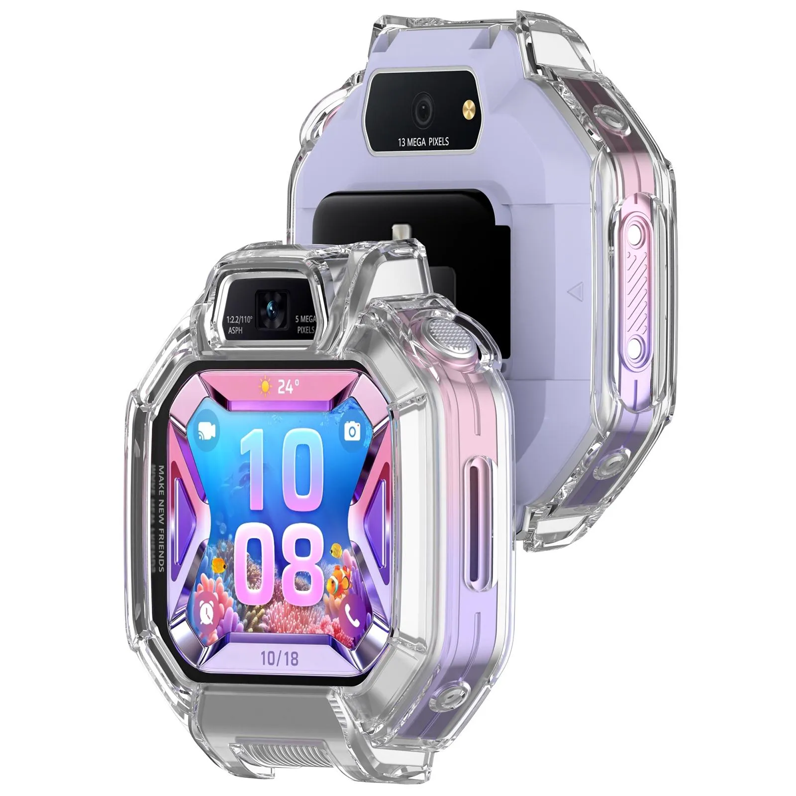 GPS Smart Watch with Video Calling and Safety Features